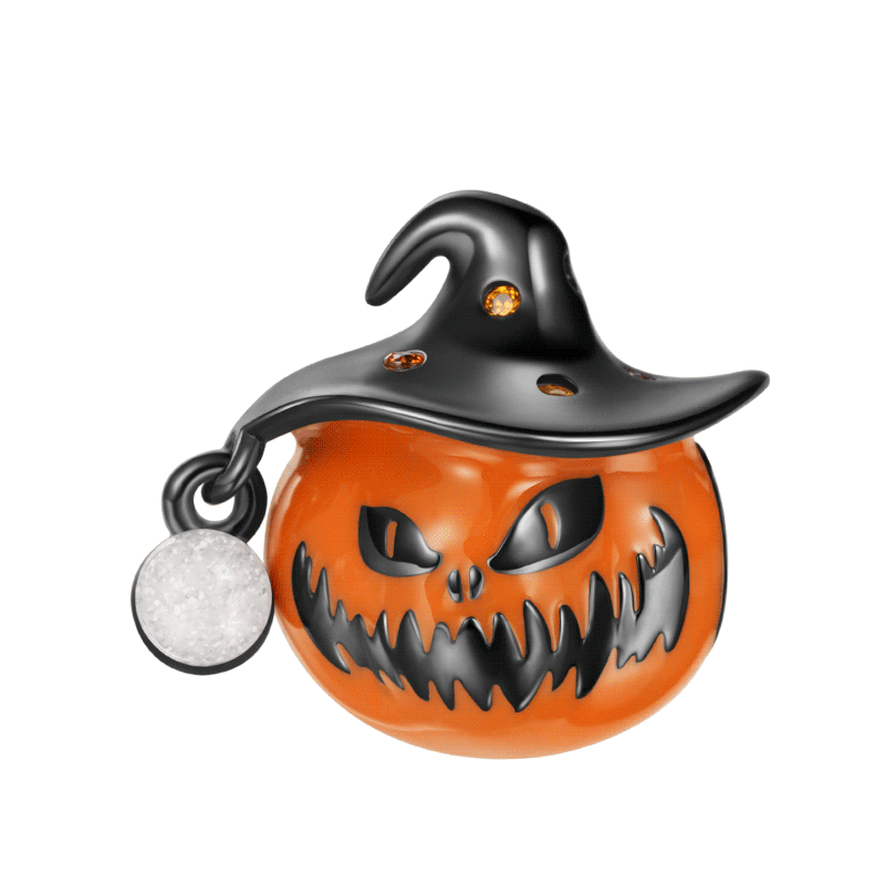 Colgante Sombrero Mago Calabaza