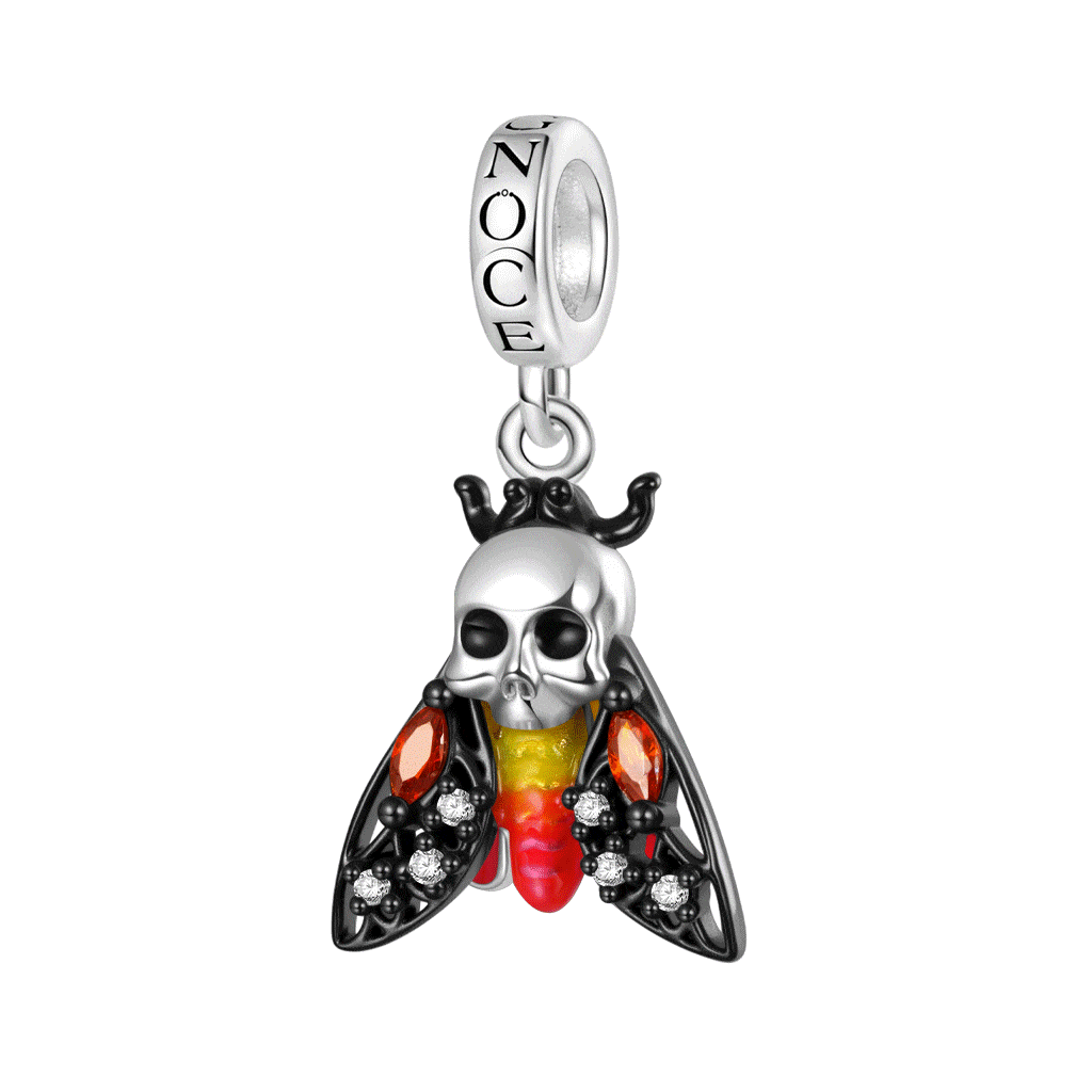 Colgante de Polilla Cabeza De Muerto