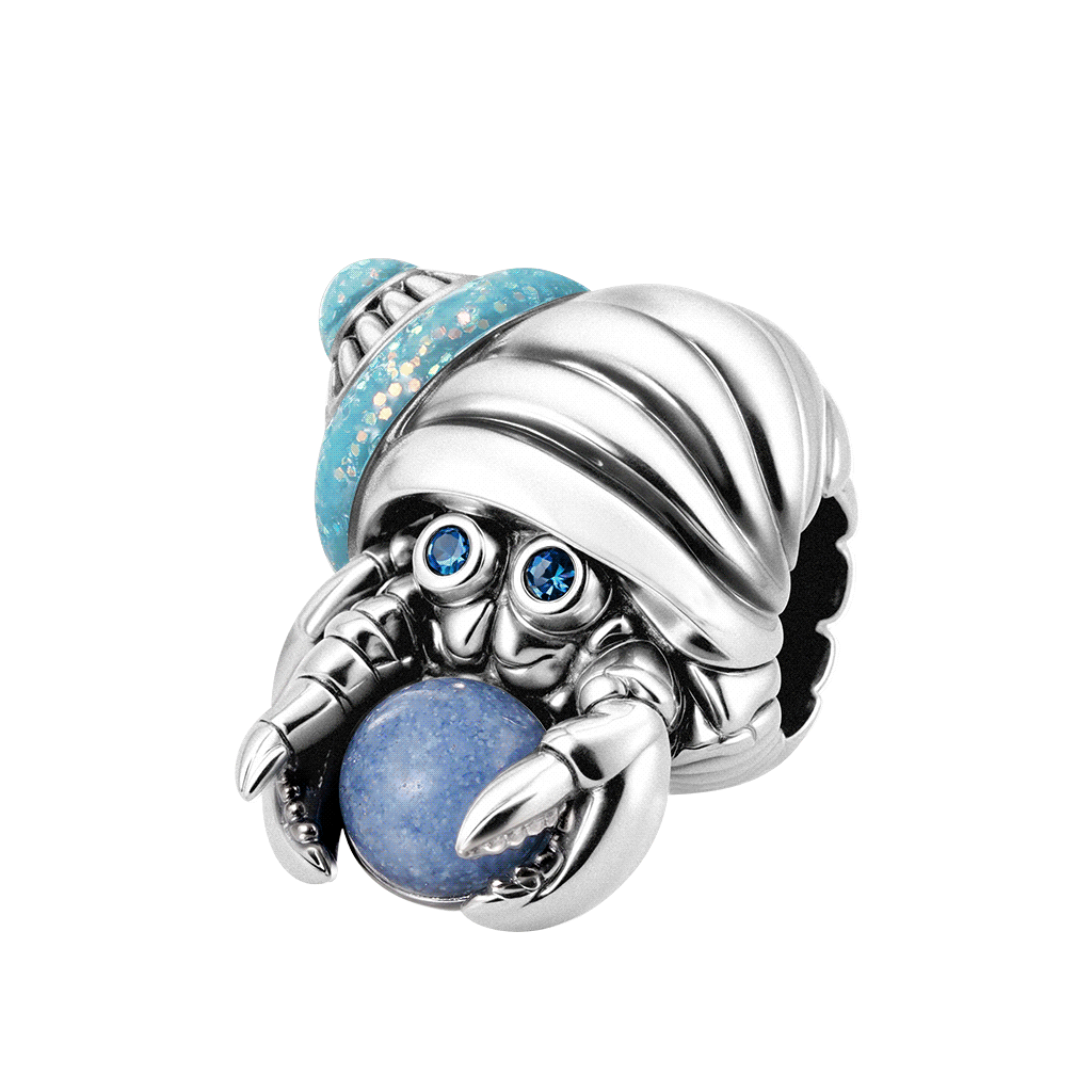 Charm Cangrejo Ermitaño