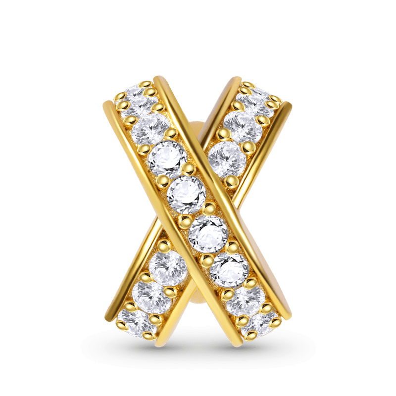Charm Colgante en forma de X