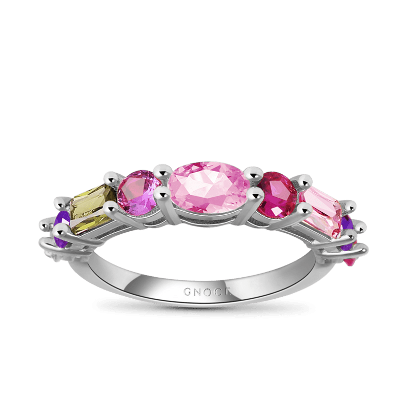Anillo de Cristal Multicolor