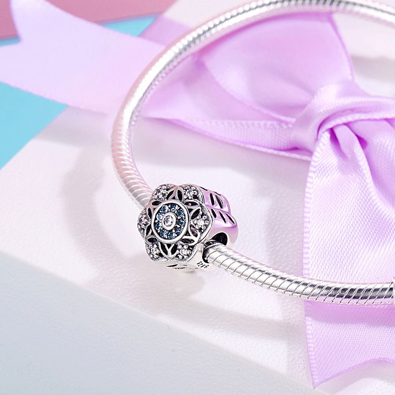 Charm Colgante Copos de Nieve