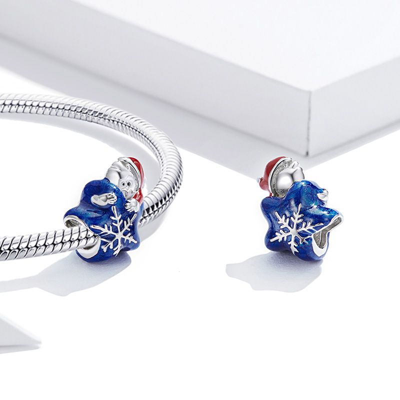 Charm Colgante Estrella de Papá Noel