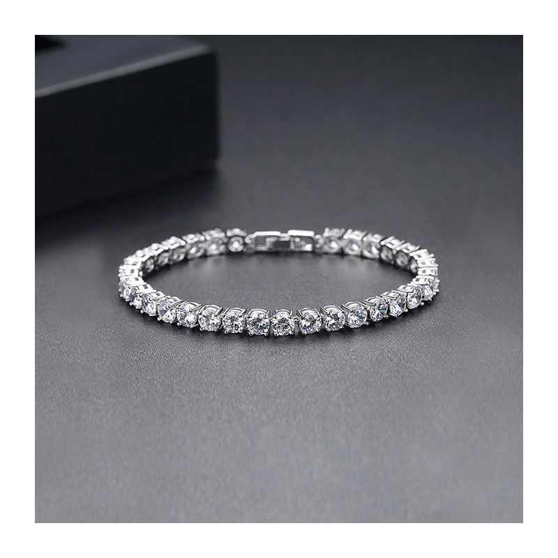 Pulsera de tenis de CZ