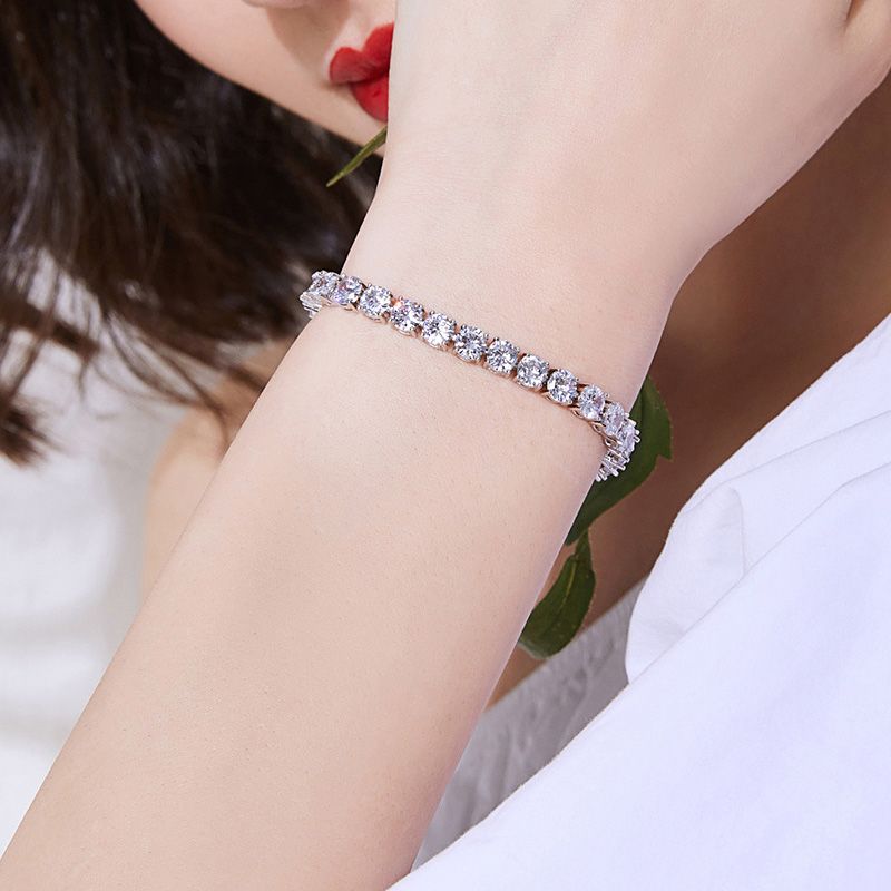 Pulsera de tenis de CZ