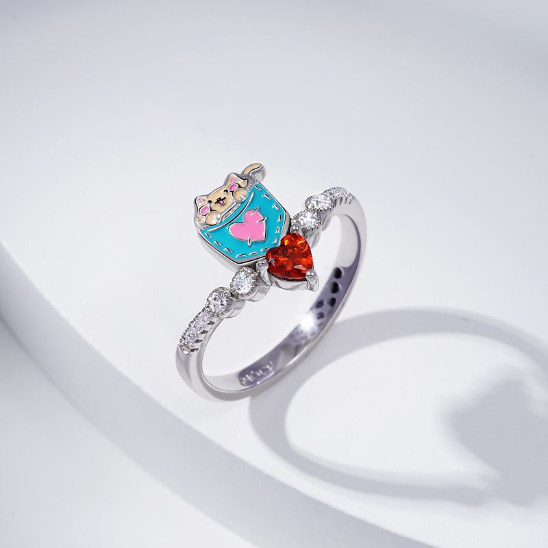 Anillo en V de Gato de Bolsillo
