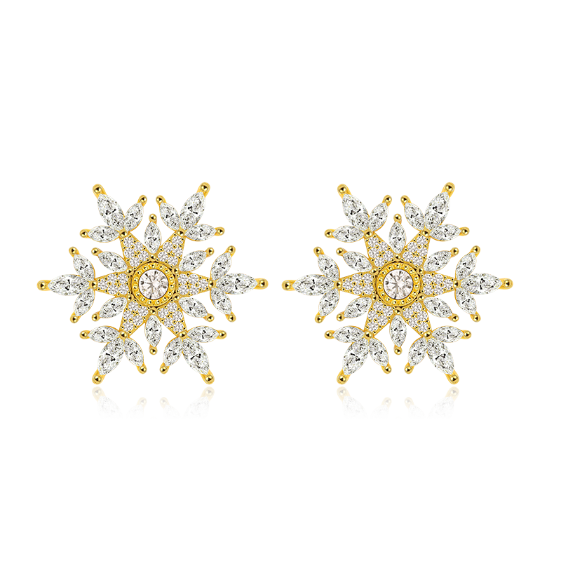 Pendientes Copo de Nieve