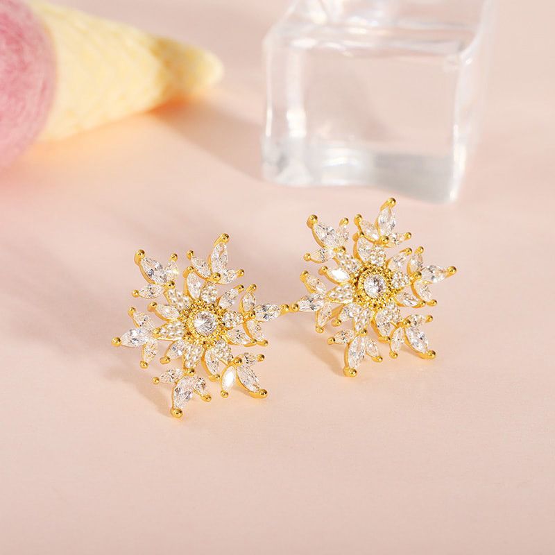Pendientes Copo de Nieve
