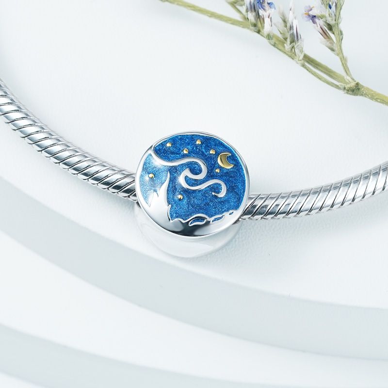 Charm Colgante Noche Estrellada