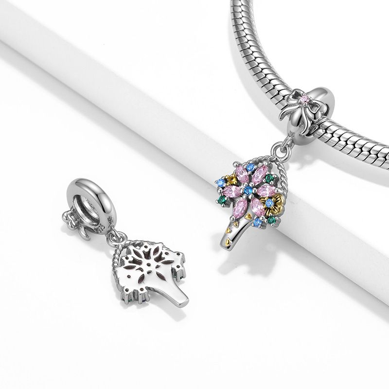 Charm Colgante Ramo de Flores