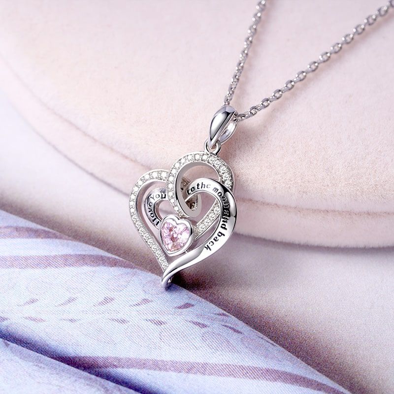 Charm Colgante de Corazones Endless Love
