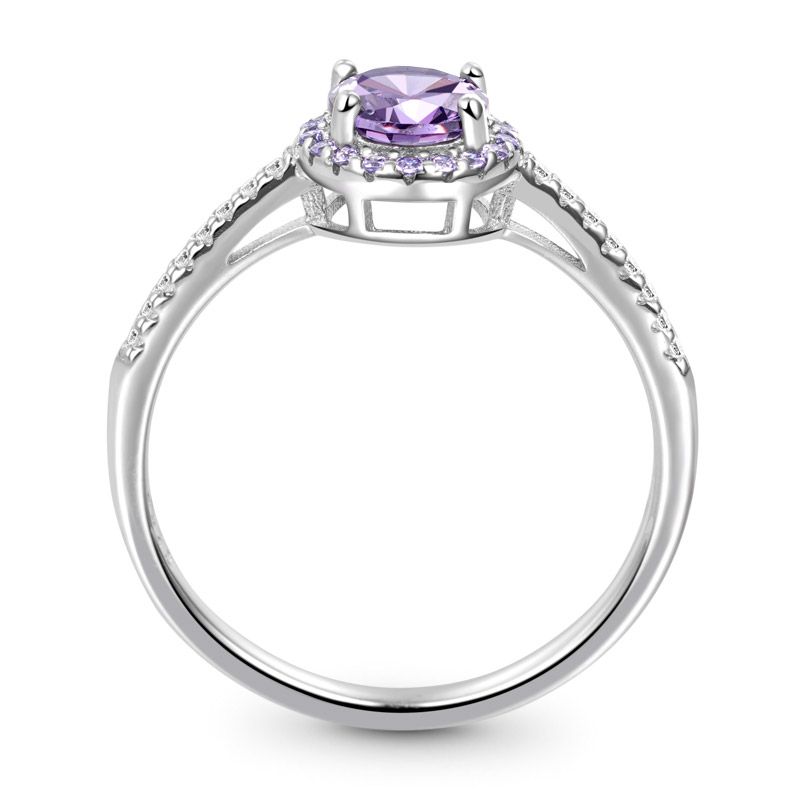 Anillo Redondo Púrpura