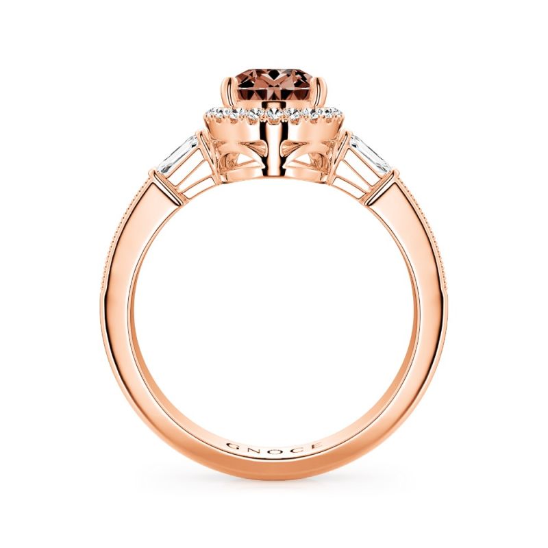 Anillo Lágrima Marrón