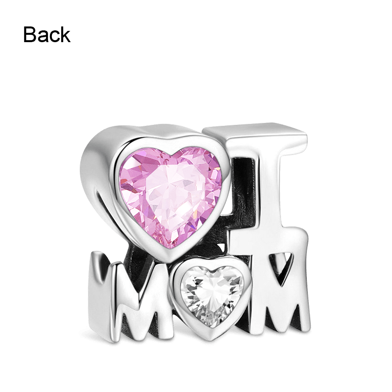 Charm Colgante I Love Mom