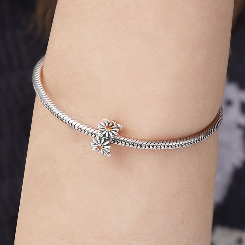 Charm de Clip Corona de Margaritas