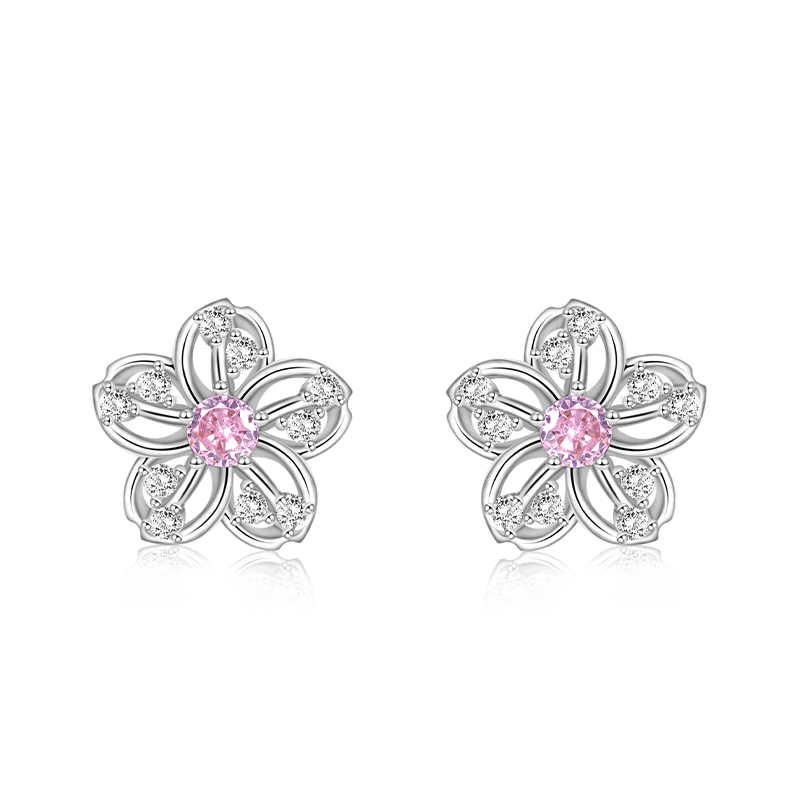 Pendientes de Flor de Cerezo