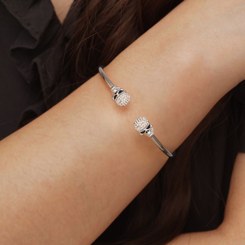 Brazalete Abierto de Calavera