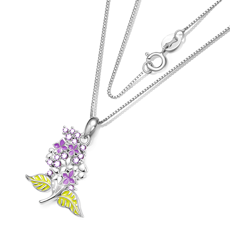 Collar Lila Violeta