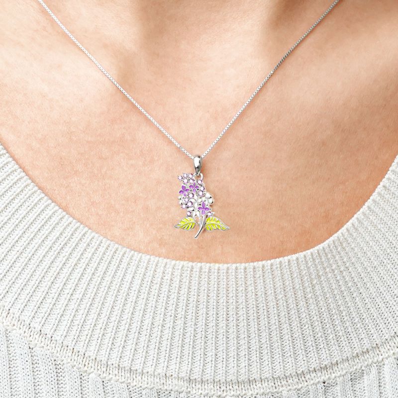 Collar Lila Violeta