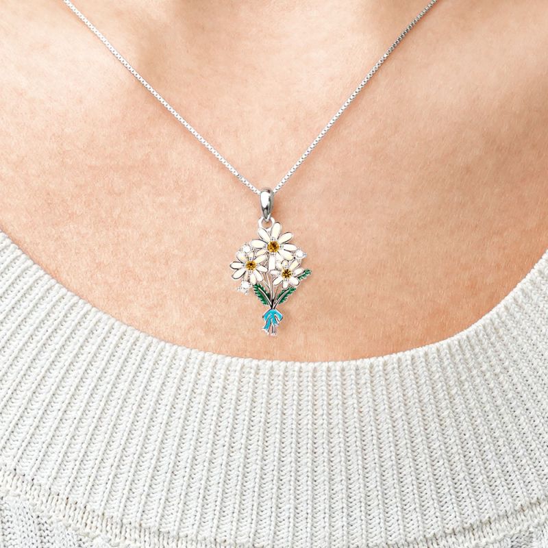 Collar Flor Margarita