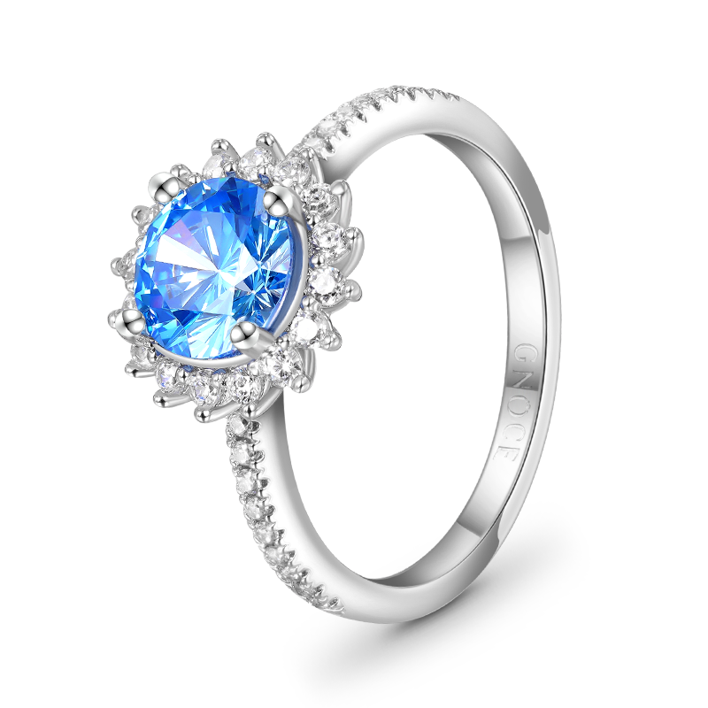 Anillo De Compromiso Talla Redonda