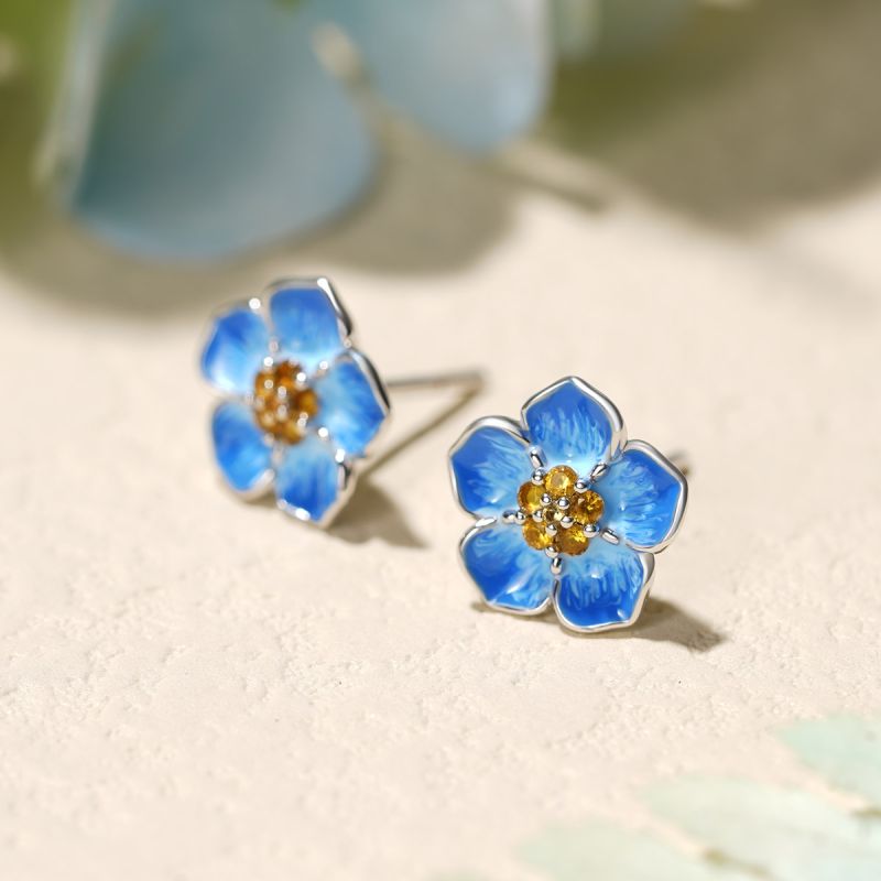 Pendientes Flores