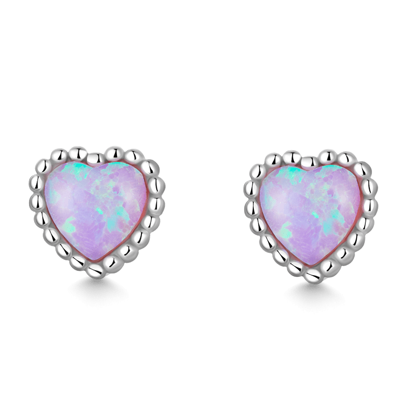 Pendientes Aussie Gem Heart
