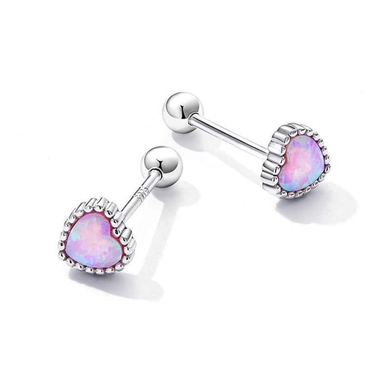 Pendientes Aussie Gem Heart