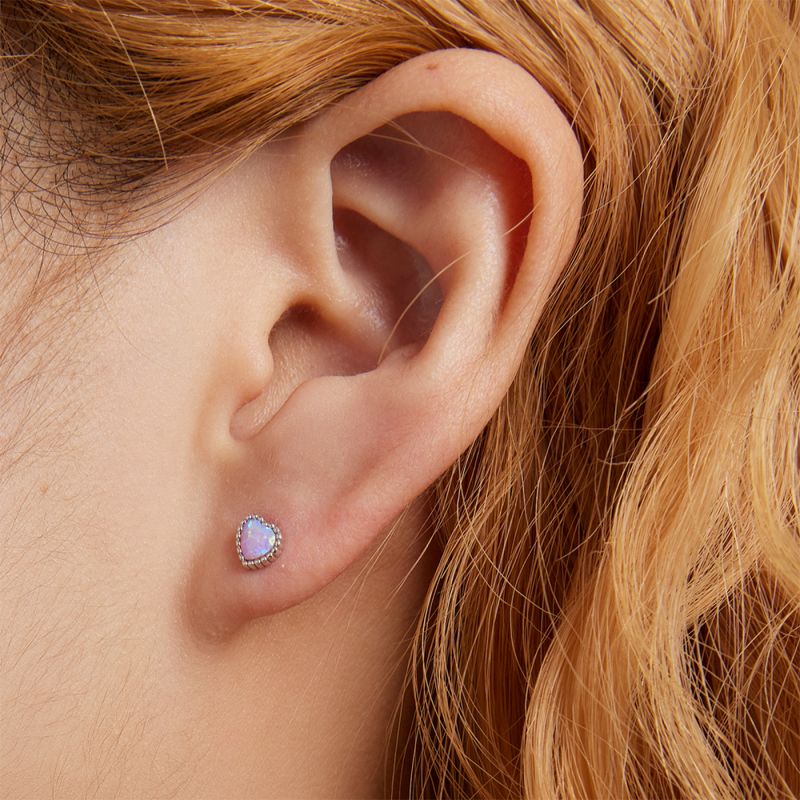 Pendientes Aussie Gem Heart