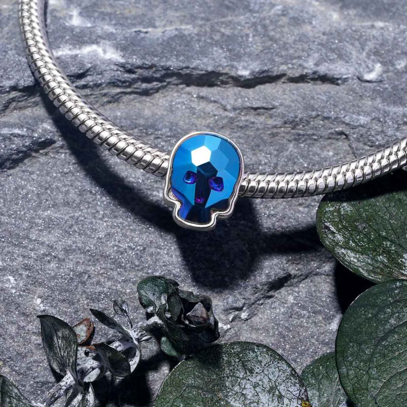 Colgante Calavera de Cristal