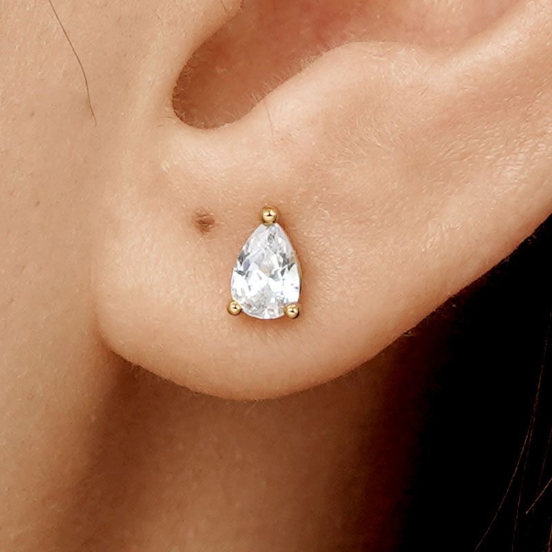 Pendientes en forma de pera