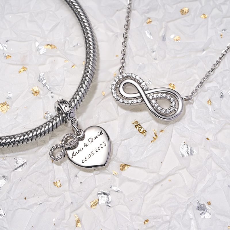 Collar De Amor Infinito Piedra De Nacimiento