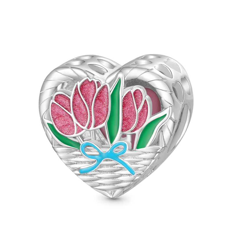Colgante Corazón Tulipán Love