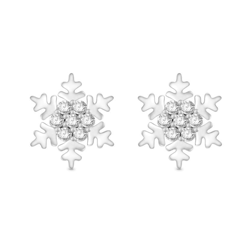 Pendientes Copo De Nieve