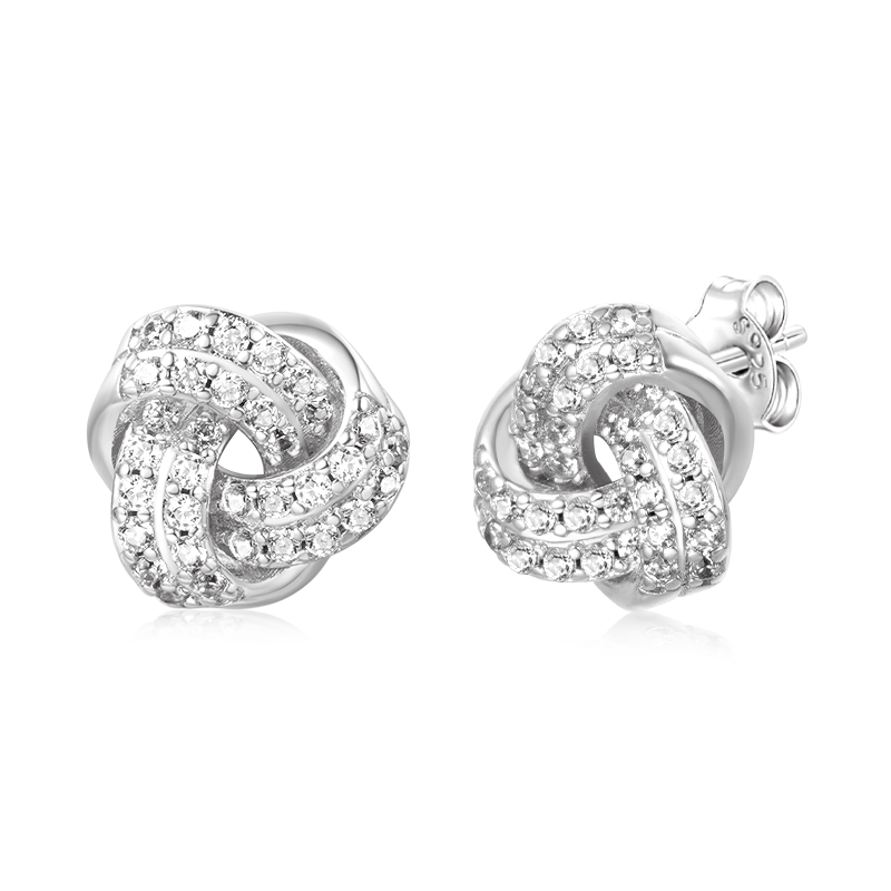 Pendientes de Nudo de Amor