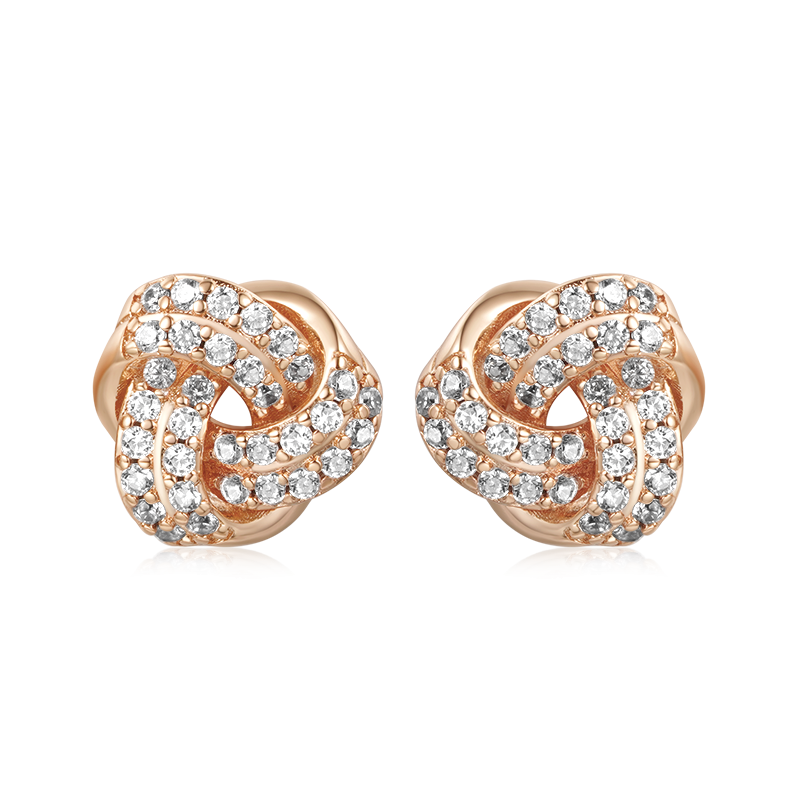 Pendientes de Nudo de Amor