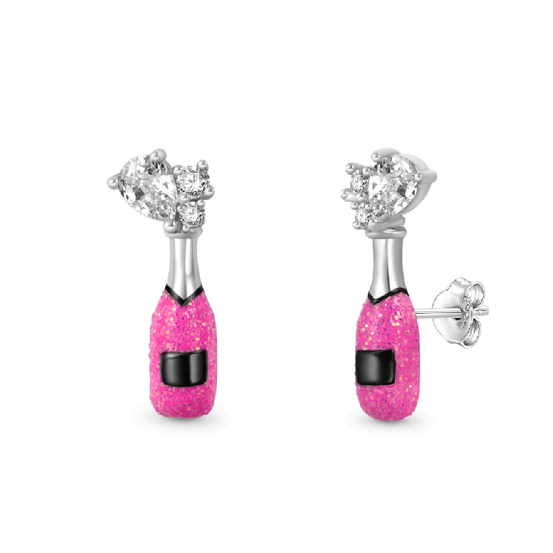 Pendientes Champagne
