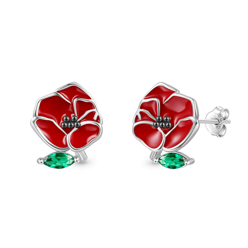 Pendientes Amapola