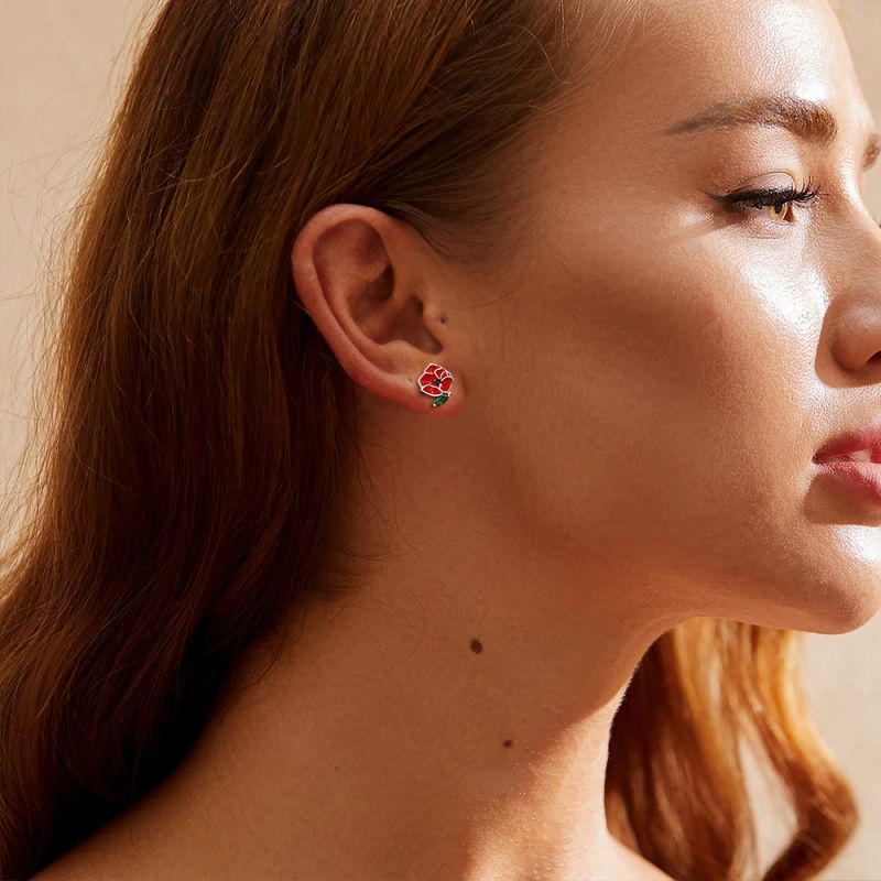 Pendientes Amapola