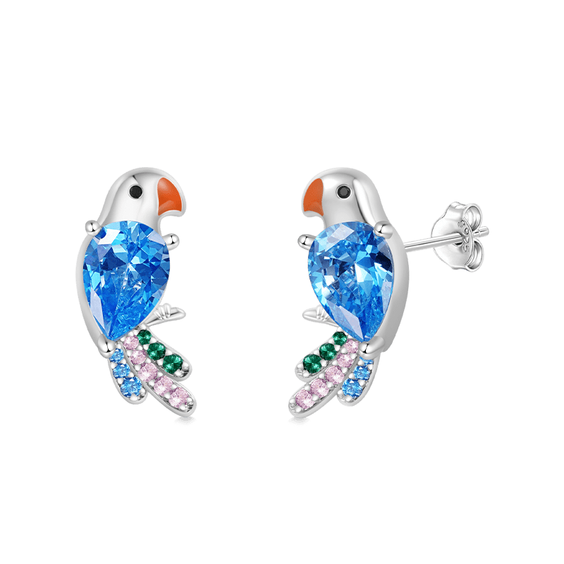 Pendientes Loro