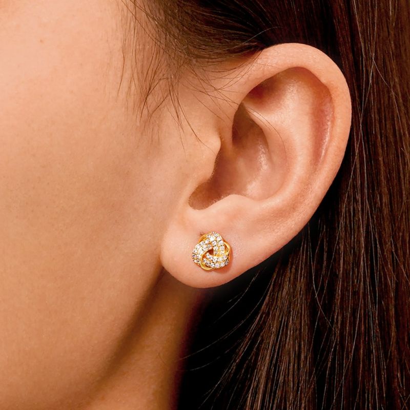 Pendientes de Nudo de Amor