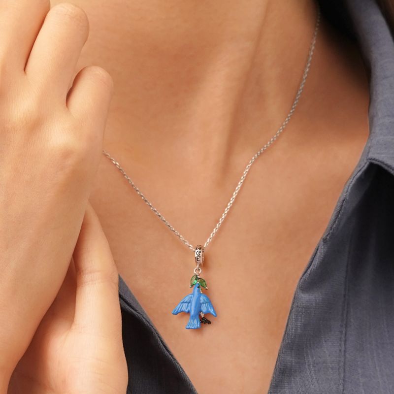 Colgante Pájaro Azul