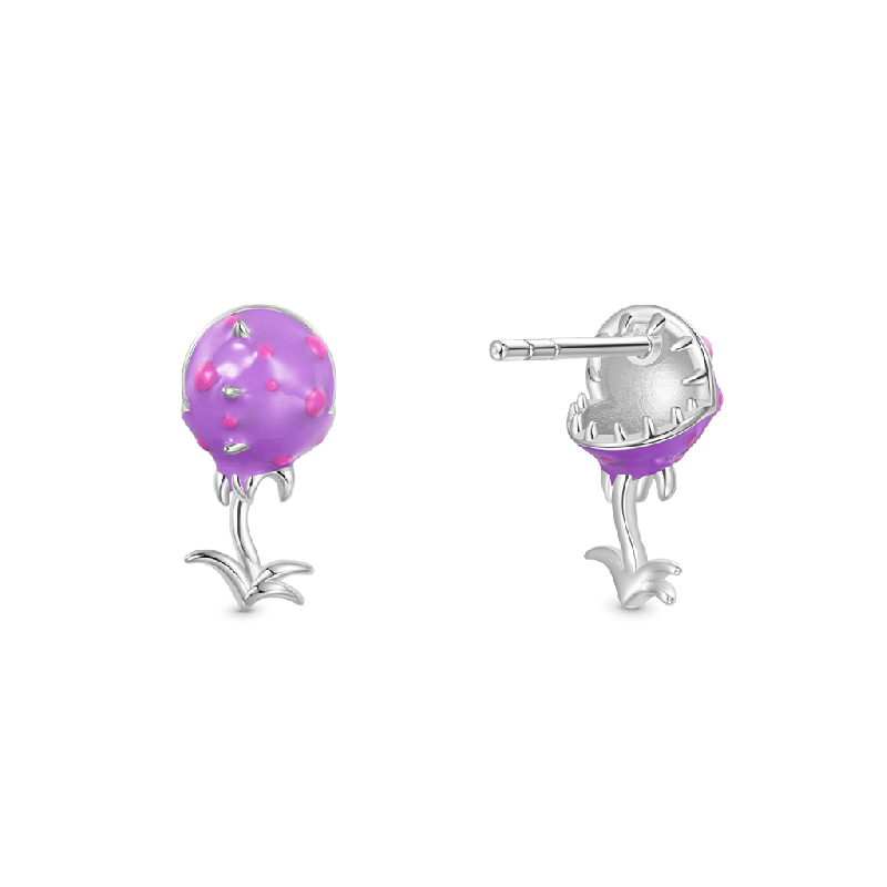 Pendientes Flor Piraña