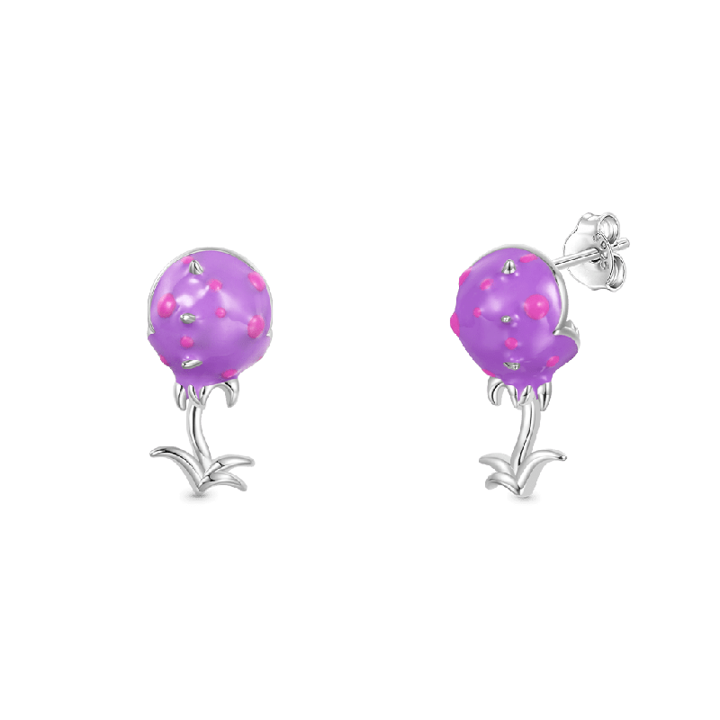 Pendientes Flor Piraña