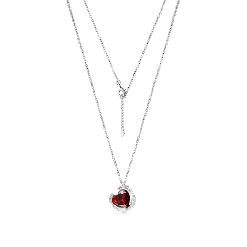 Collar Alas Corazón Amor