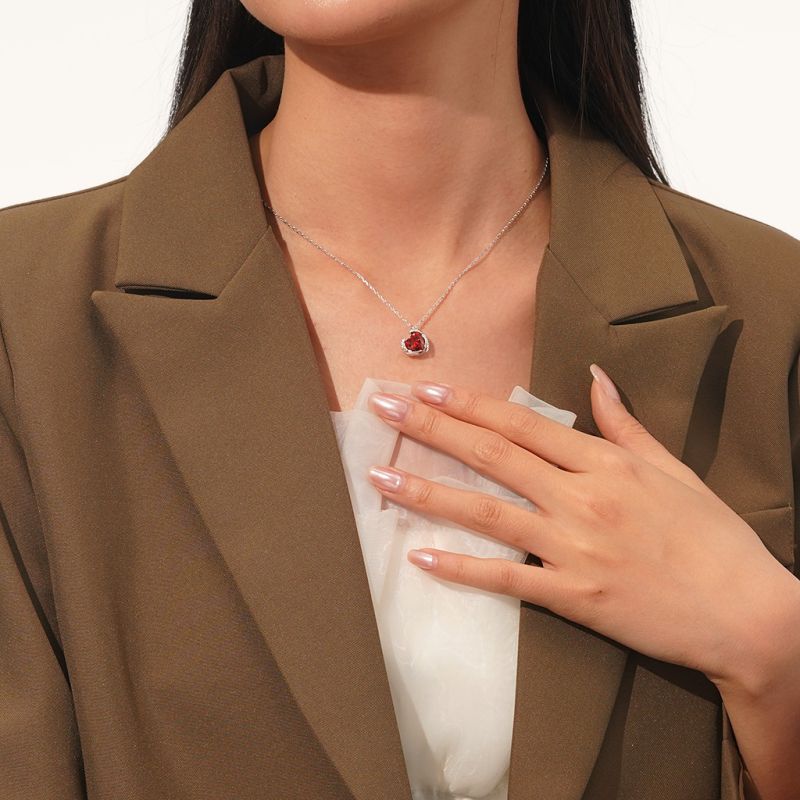Collar Alas Corazón Amor