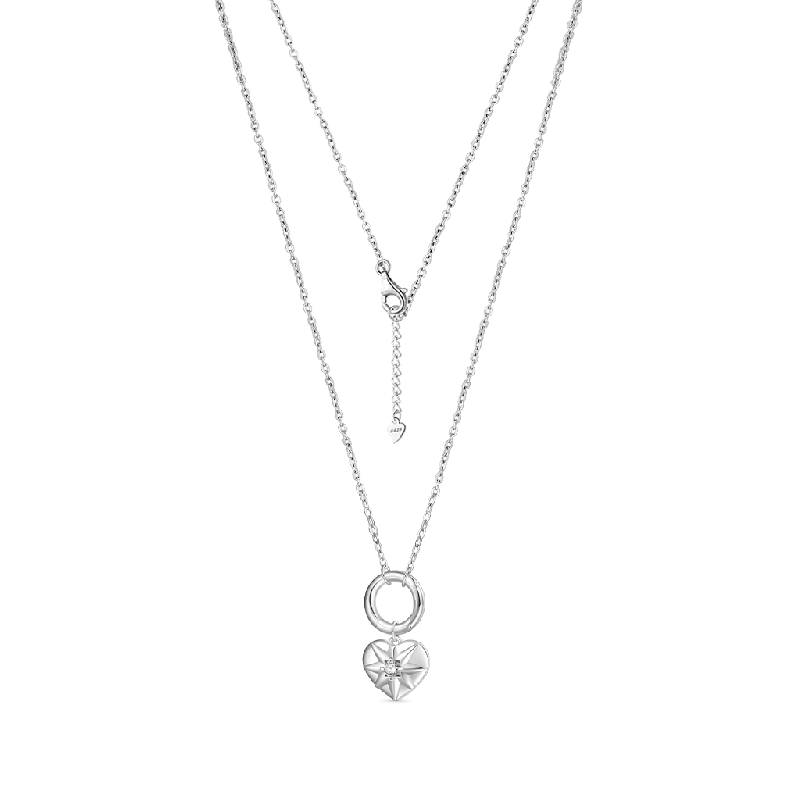 Collar Corazón Cierre Círculo