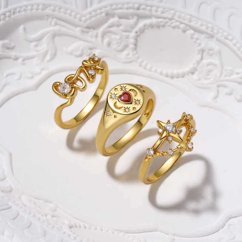 Anillo Corazón Vintage