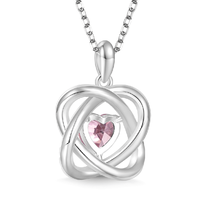 Collar Corazón Celta Piedra de Nacimiento
