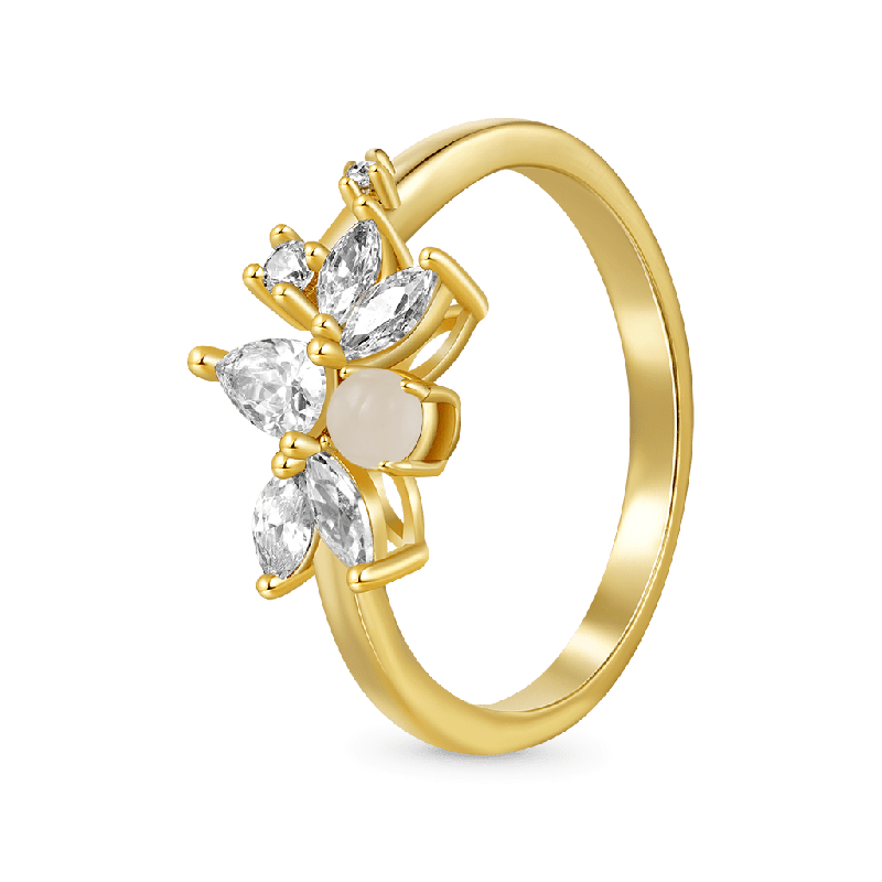 Anillo Abierto de Mariposa